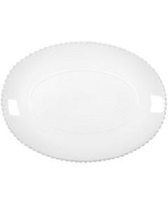 Costa Nova White Pearl 15.75 Oval Platter