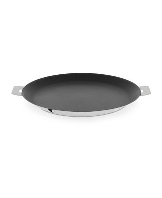 Cristel Mutine Stainless Steel Nonstick 12 Crepe Pan