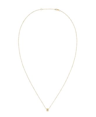 dinh van 18K Yellow Gold Le Cube Diamant Medium Chain Necklace with Diamond, 17.7