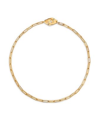 Dinh Van 18K Yellow Gold Menottes Chain Necklace, 17.3