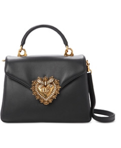 Dolce & Gabbana Devotion Leather Top Handle Bag
