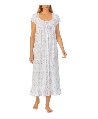 Eileen West Long Cotton Jersey Nightgown