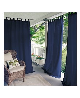 Elrene Home Fashions Matine Indoor/Outdoor Window Panel, 52 x 108