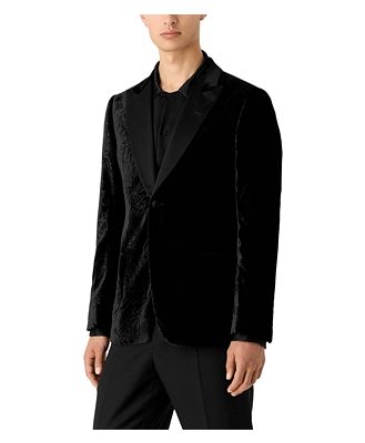 Emporio Armani Slim Fit Velvet Tuxedo Jacket