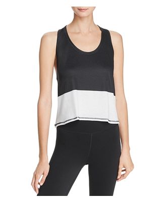 Everlast Color-Block Cropped Tank