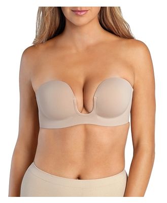 Fashion Forms Voluptuous U-Plunge Backless Strapless Adhesive Bra