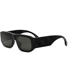 Fendi Shadow Rectangular Sunglasses, 54mm