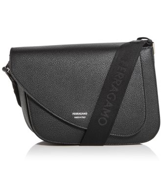 Ferragamo Fiamma Leather Crossbody