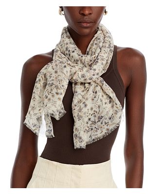 Fraas Winter Floral Scarf