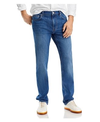 Frame Modern Straight Fit Jeans in Verdie Blue
