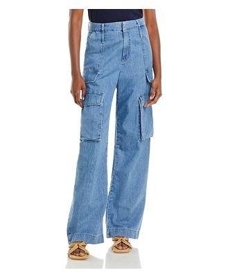 Frame Relaxed Fit High Rise Straight Carpenter Jeans