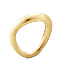 Georg Jensen 14K Yellow Gold Offspring Ring