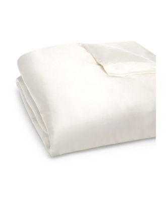 Gingerlily Silk Solid Duvet Cover, Queen