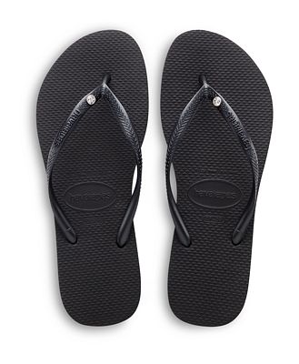 havaianas Women's Slim Crystal Ii Flip Flop Sandals