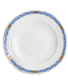 Herend Chinese Bouquet Salad Plate, Garland Blue