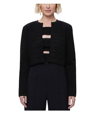 Herve Leger The Victoria Cropped Jacket