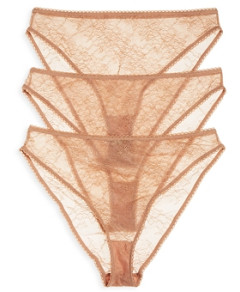 Honeydew Lexi Lace Bikinis, Set of 3