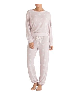 Honeydew Star Seeker Pajama Set in Pink Starbird Stars