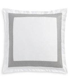 Hudson Park Collection Embroidered Geo Euro Sham - 100% Exclusive