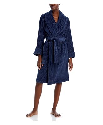 Hudson Park Collection Tivoli Sculpted Velour Bath Robe - 100% Exclusive