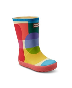 Hunter Unisex Original First Classic Rainbow Bubbles Boots - Toddler, Little Kid