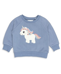 Huxbaby Girls' Unicorn Lake Sweatshirt - Baby, Little Kid
