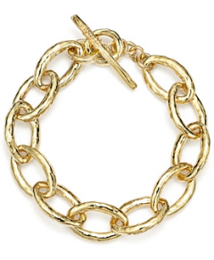 Ippolita 18K Gold Glamazon Mini Bastille Link Bracelet