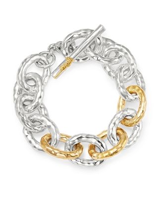 Ippolita Sterling Silver & 18K Yellow Gold Chimera Bastille Bracelet