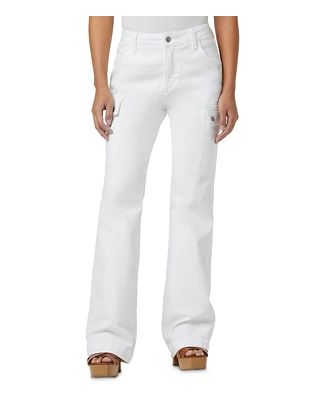 Joe's Jeans The Frankie Cargo Bootcut Jeans in White