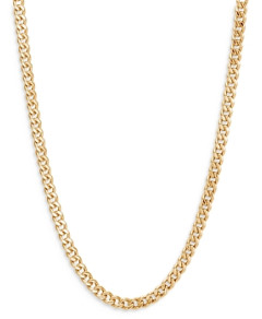 John Hardy Men's 18K Yellow Gold Classic Chain Curb Link Necklace