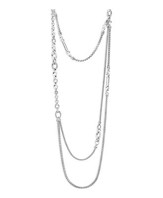 John Hardy Sterling Silver Classic Chain Layered Necklace