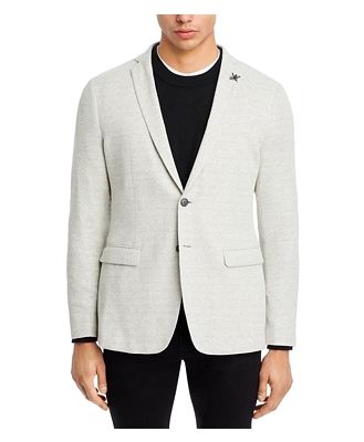 John Varvatos Star Usa Cotton & Linen Jersey Slim Fit Soft Construction Sport Coat