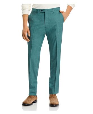 John Varvatos Star Usa Tic Weave Slim Fit Suit Pants