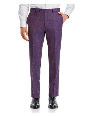 John Varvatos Star Usa Wool & Linen Melange Slim Fit Suit Pants