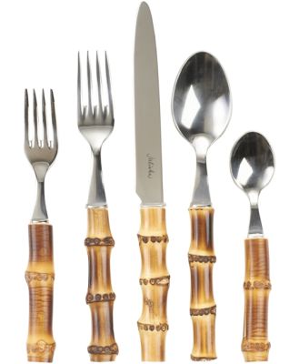 Juliska Natural Bamboo 5-Piece Place Setting