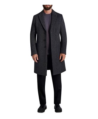 Karl Lagerfeld Paris Regular Fit Top Coat