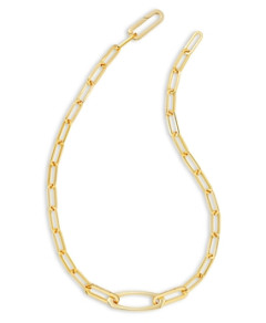 Kendra Scott Adeline Pave Chain Link Collar Necklace, 18