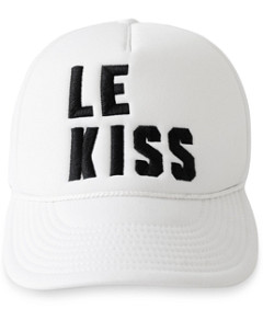 Kerri Rosenthal Le Kiss Trucker Hat