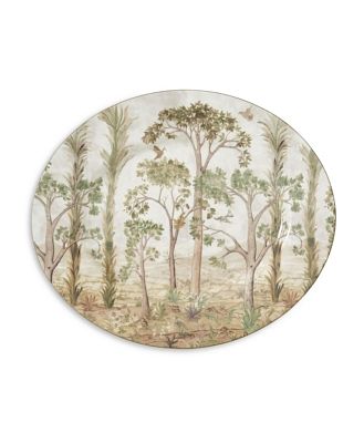 Kit Kemp by Spode Tall Trees Oval Platter 14