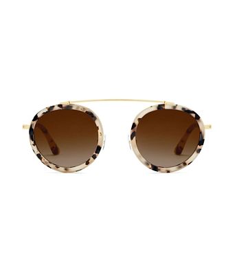 Krewe Conti Round Sunglasses, 45mm