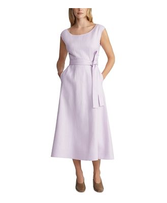 Lafayette 148 New York Belted Fit and Flare Dress