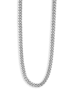 Lagos Men's Sterling Silver Anthem Curb Link Chain Necklace, 22 - 100% Exclusive