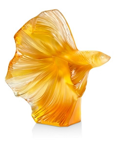 Lalique Fighting Fish Figure