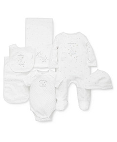 Little Me Unisex Cotton Gift Set - Baby