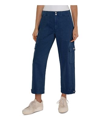 Liverpool Los Angeles Utility Crop Soft Stretch Twill Pants