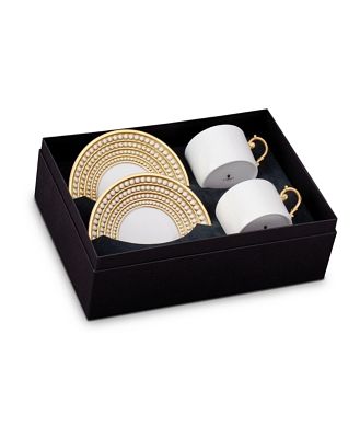 L'Objet Perlee Teacup and Saucer Gift Box