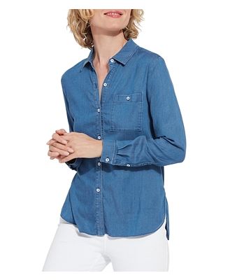 Lysse Chambray Button Front Shirt