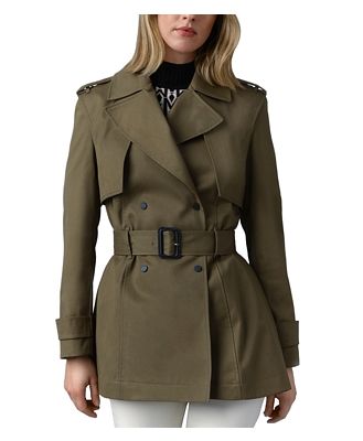 Mackage Adva Mid-Length Belted Trench Coat