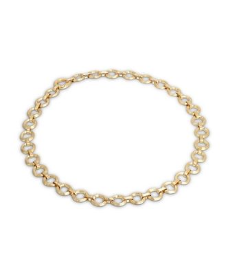 Marco Bicego 18K Yellow Gold Jaipur Flat Link Statement Necklace, 18