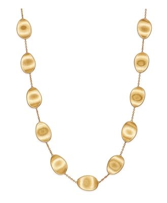 Marco Bicego 18K Yellow Gold Lunaria Station Collar Necklace, 17